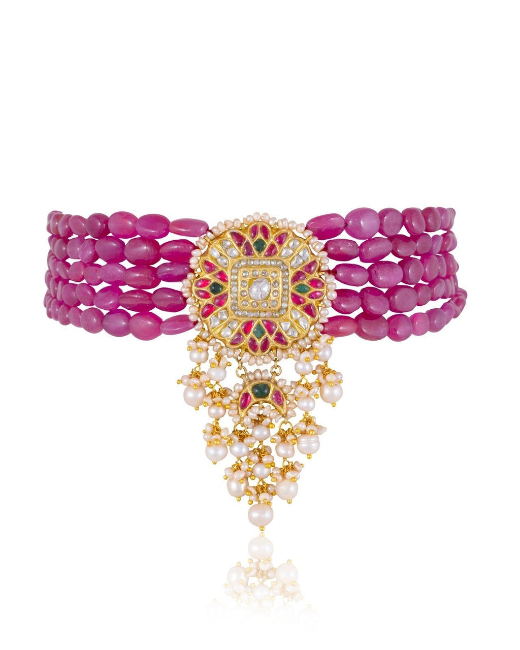 Shanaya Polki Bead Choker