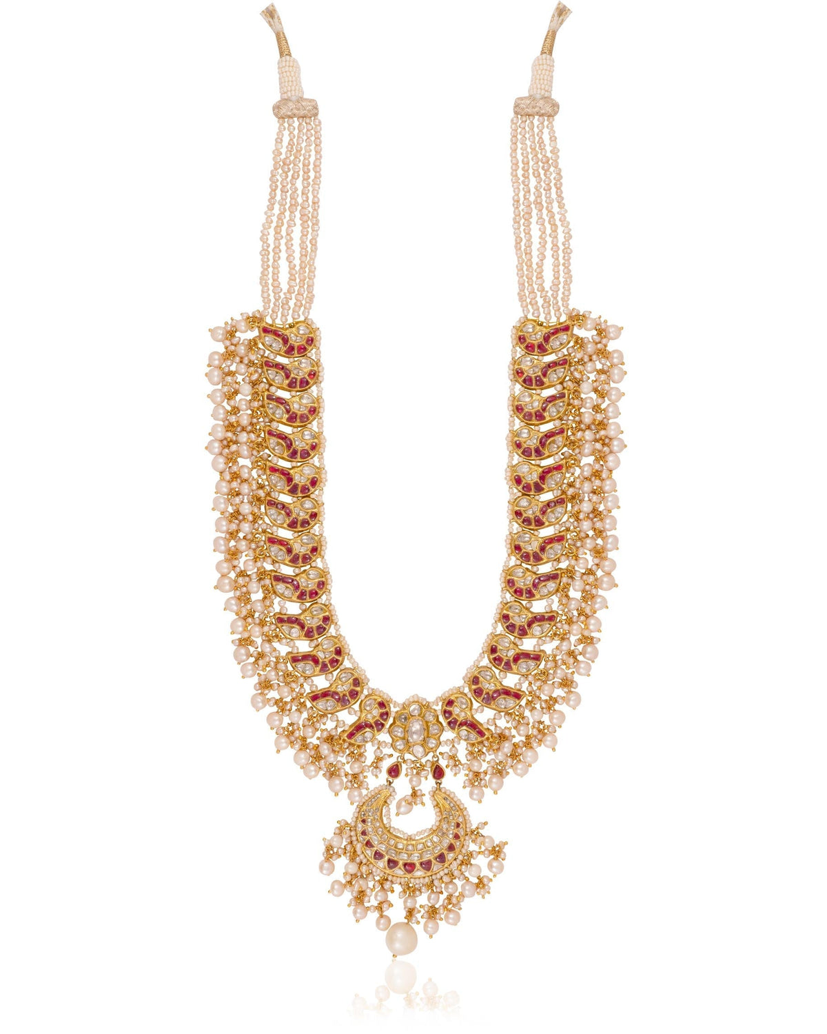 Vaishvi Polki Long Necklace