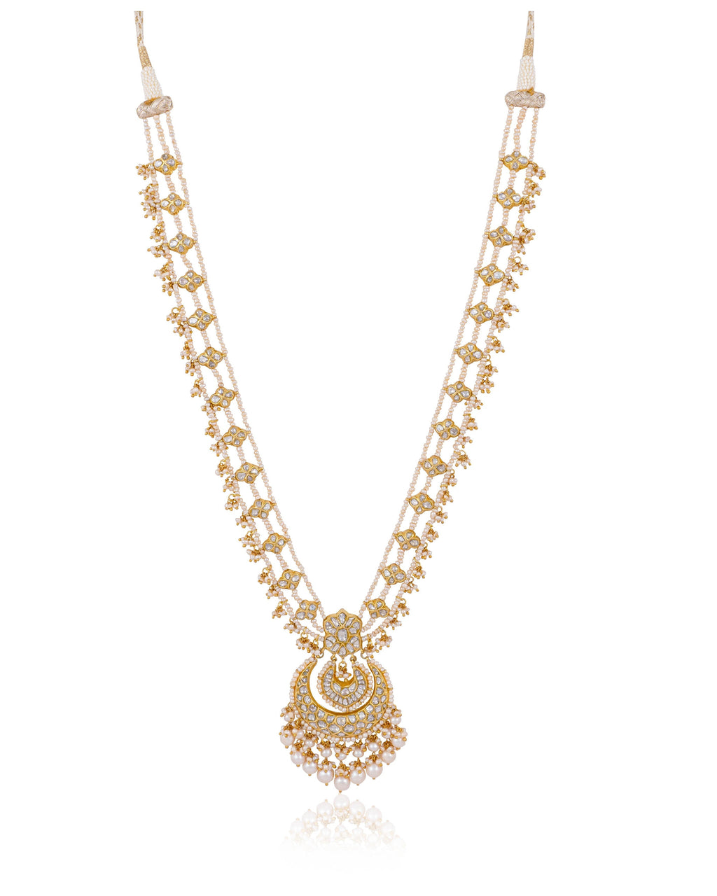 Alifiya Polki Long Necklace