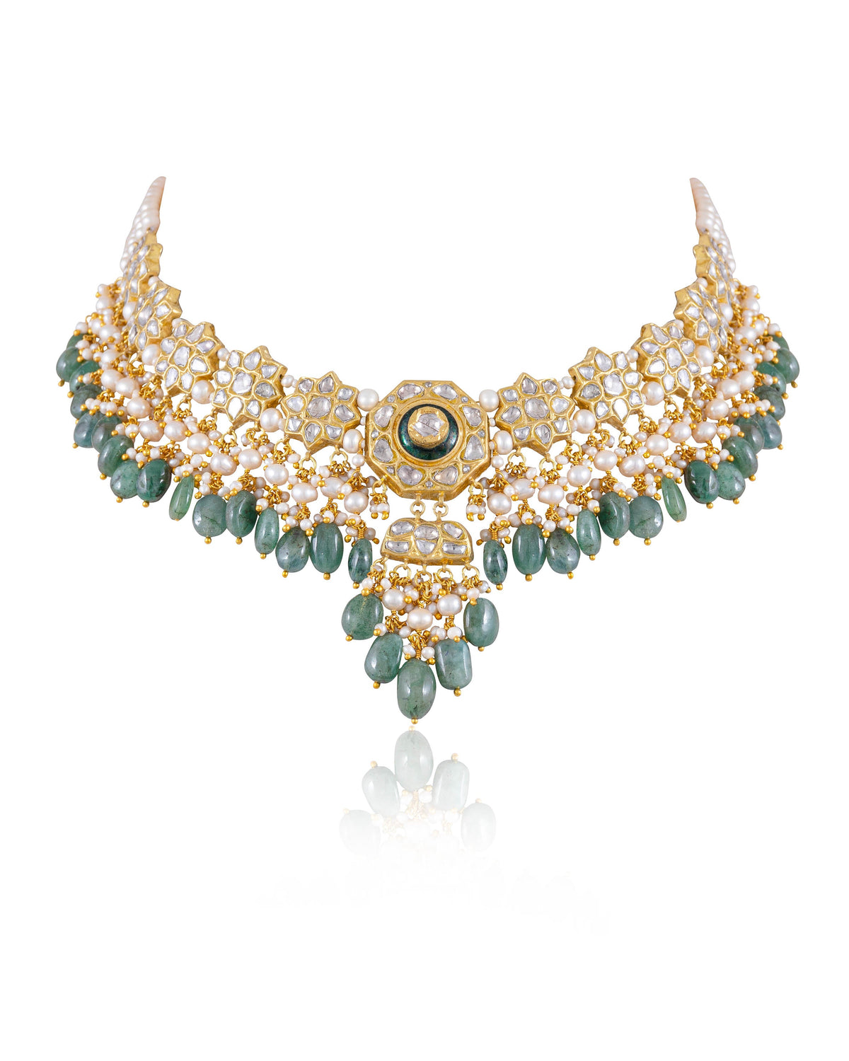 Yakira Polki Necklace