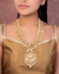 Zaveria Polki Long Necklace