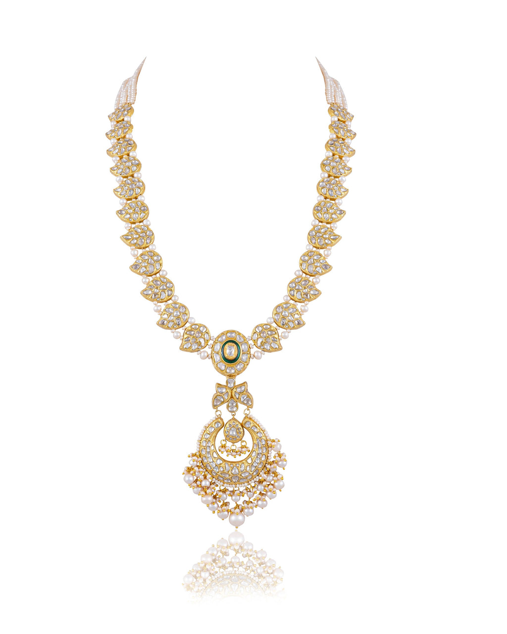Nigar Polki Long Necklace