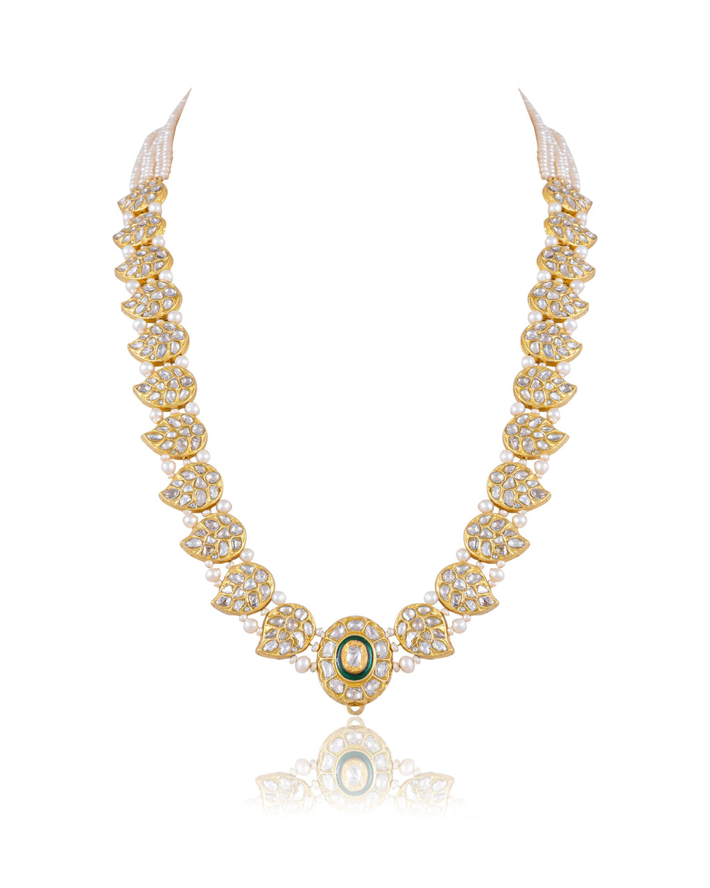 Nigar Polki Long Necklace