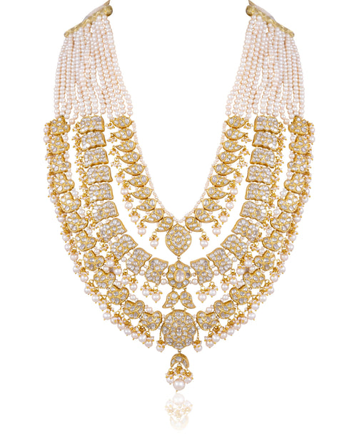 Naisha Polki Long Necklace