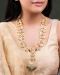 Sanaya Polki And Diamond Long Necklace