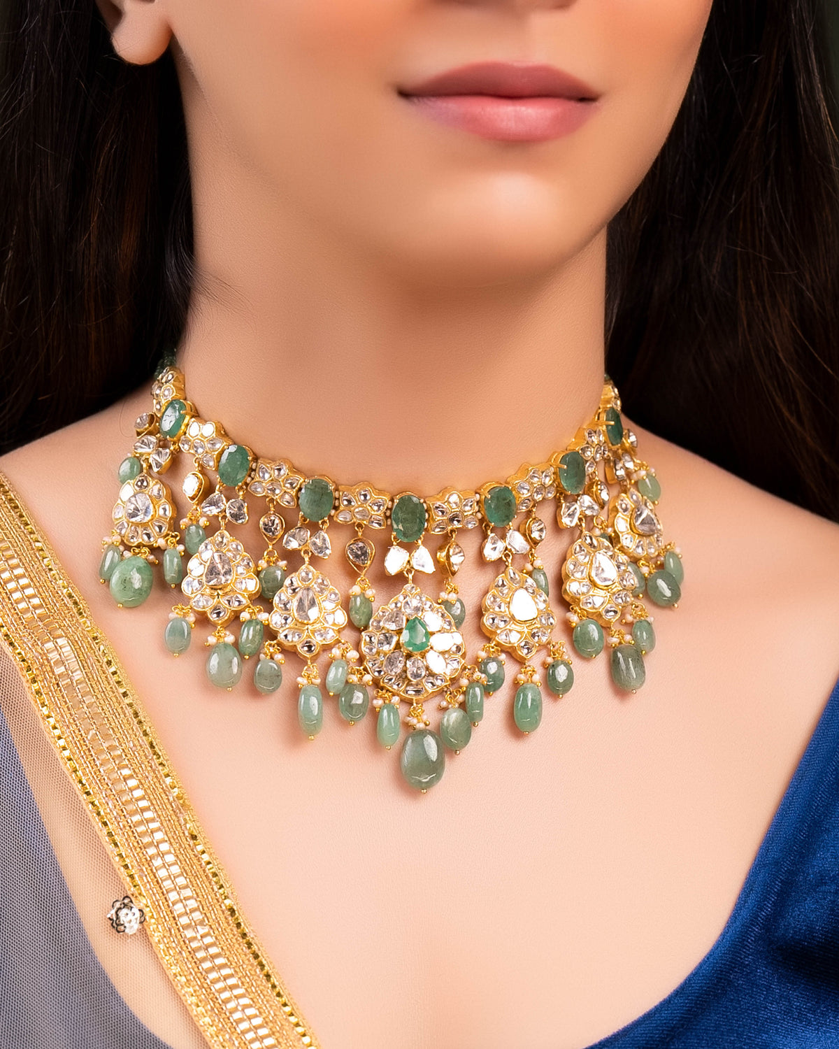 Jenal Polki Necklace