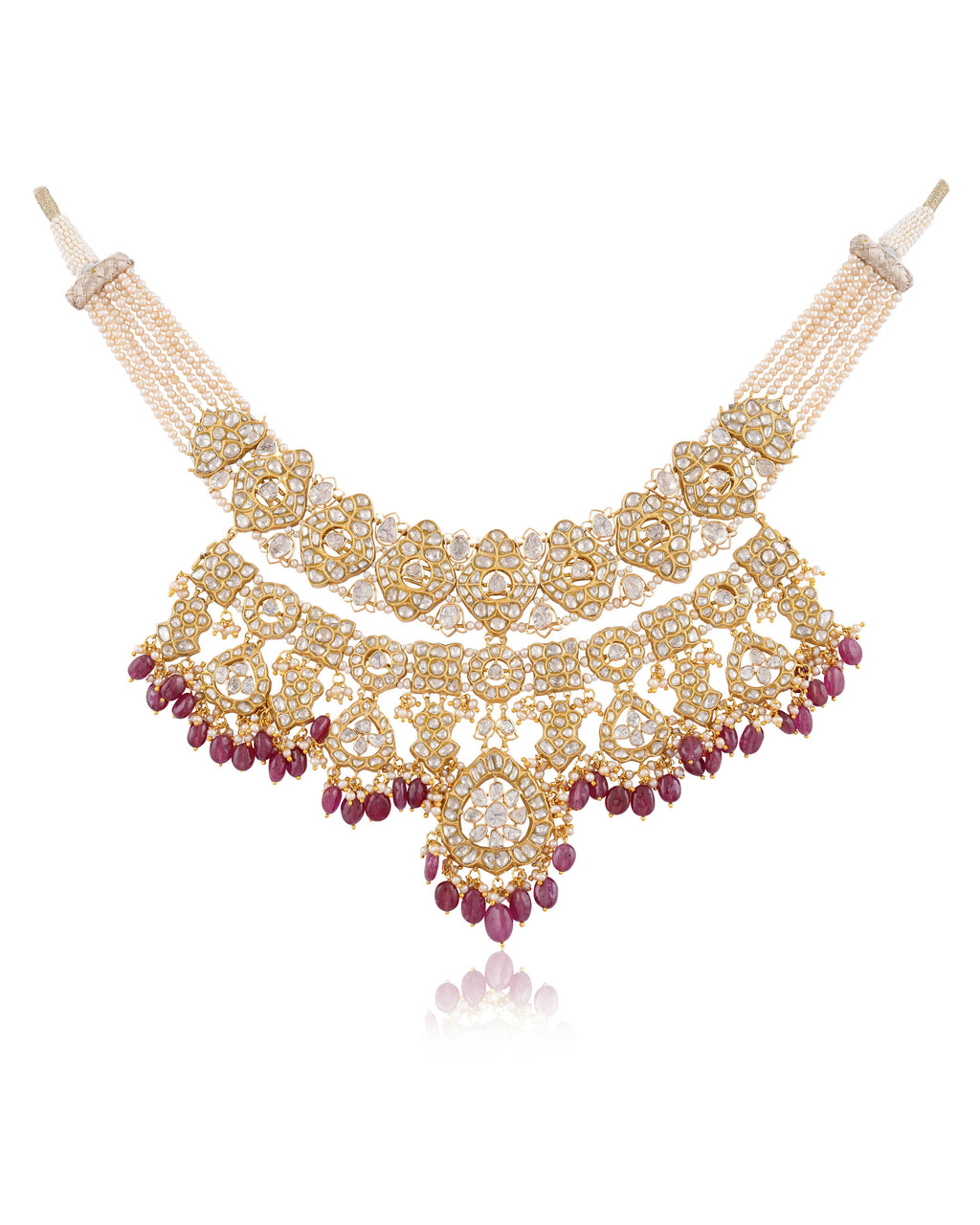 Shefali Shah - Sage Polki Necklace