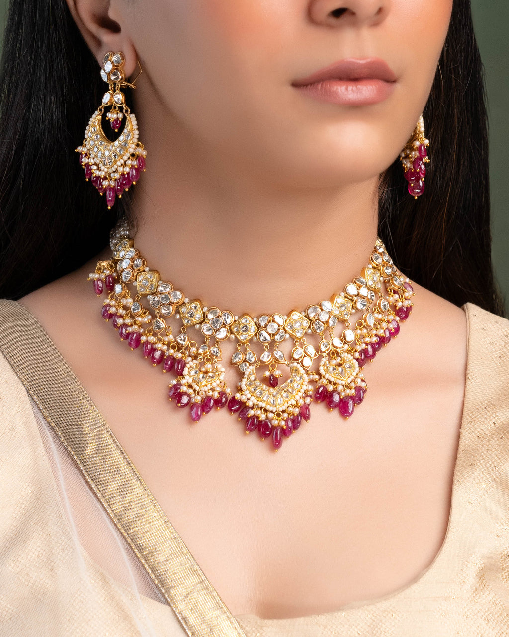 Ruha Polki Necklace