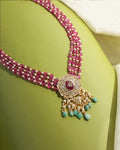 Kejal Polki Bead Pendant