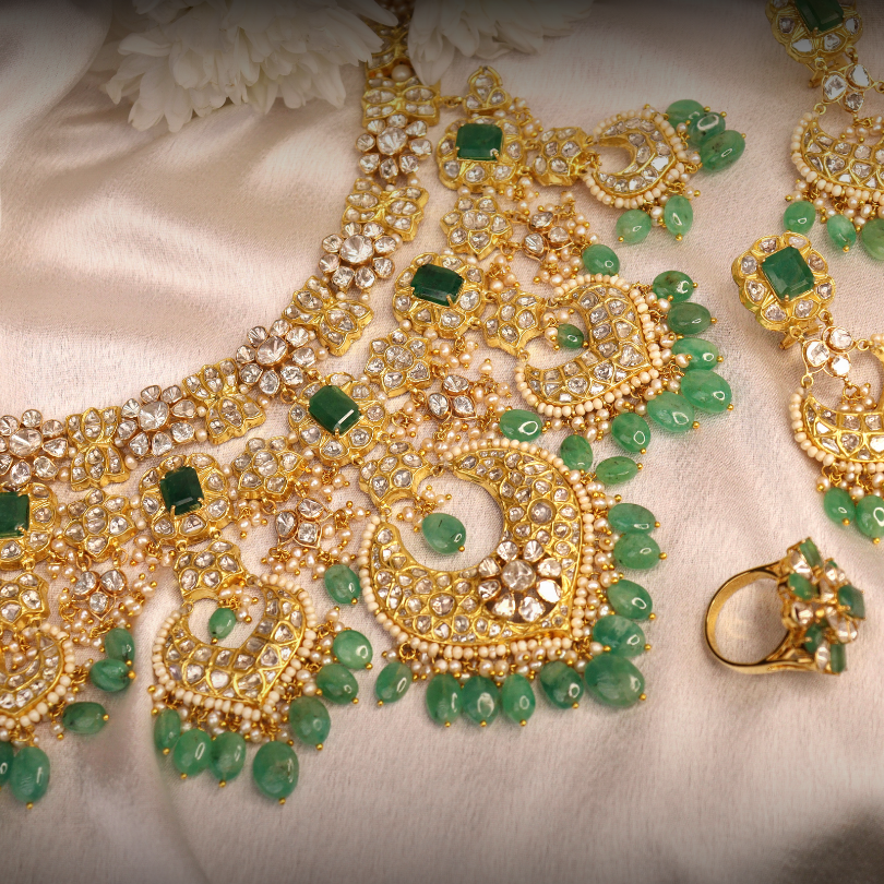 Kiran Bridal Polki Set