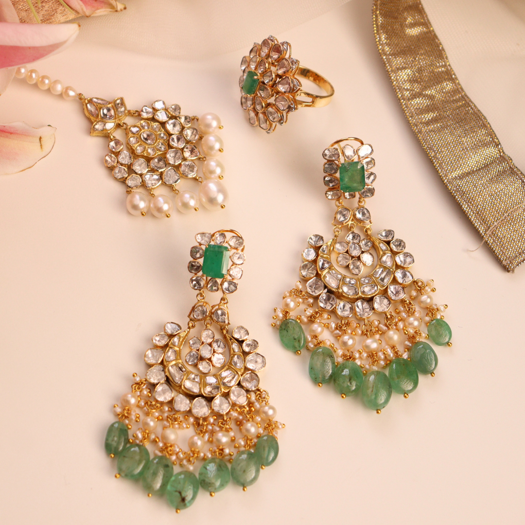 Anna Bridal Polki Set