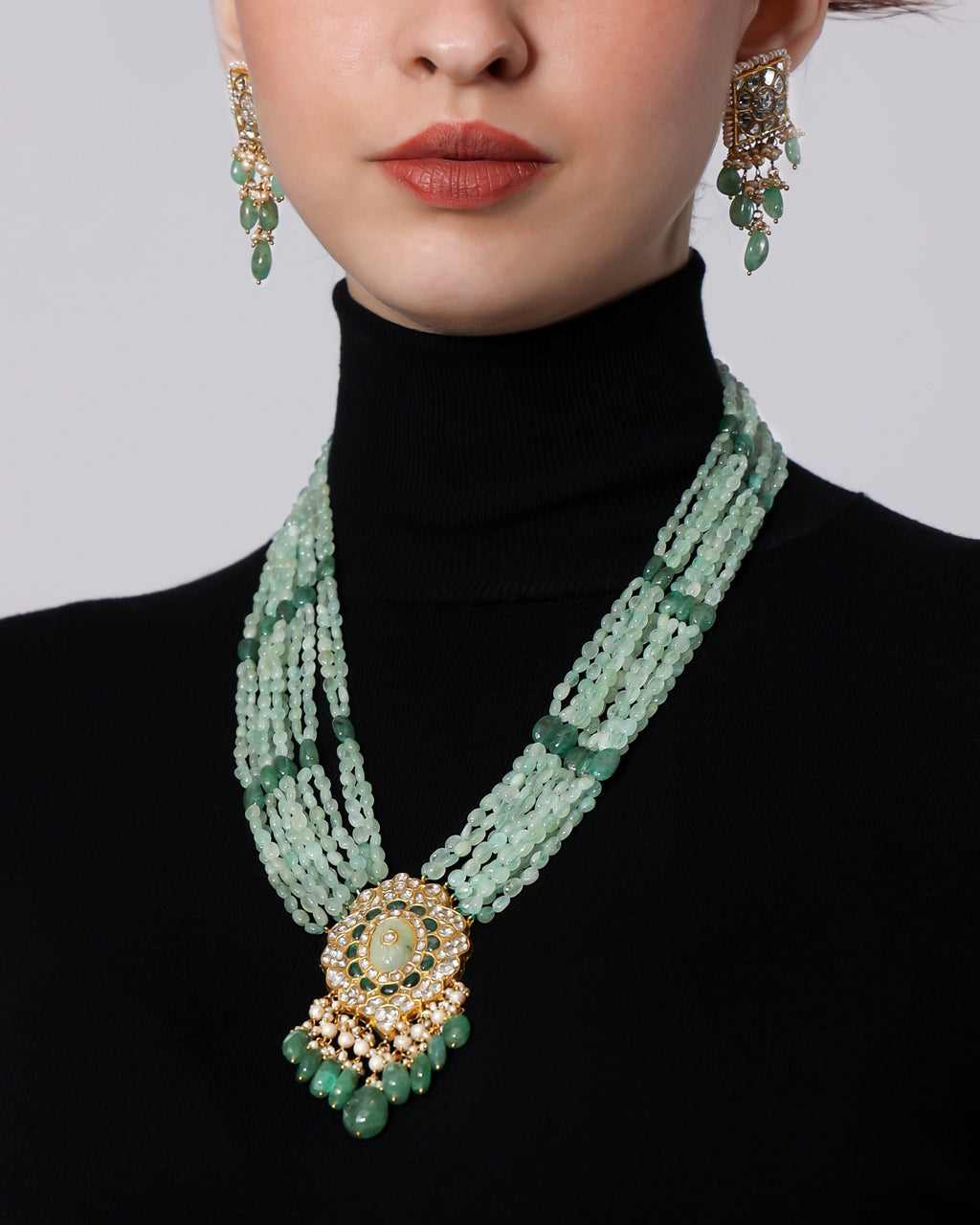 Saniya Polki Bead Pendant