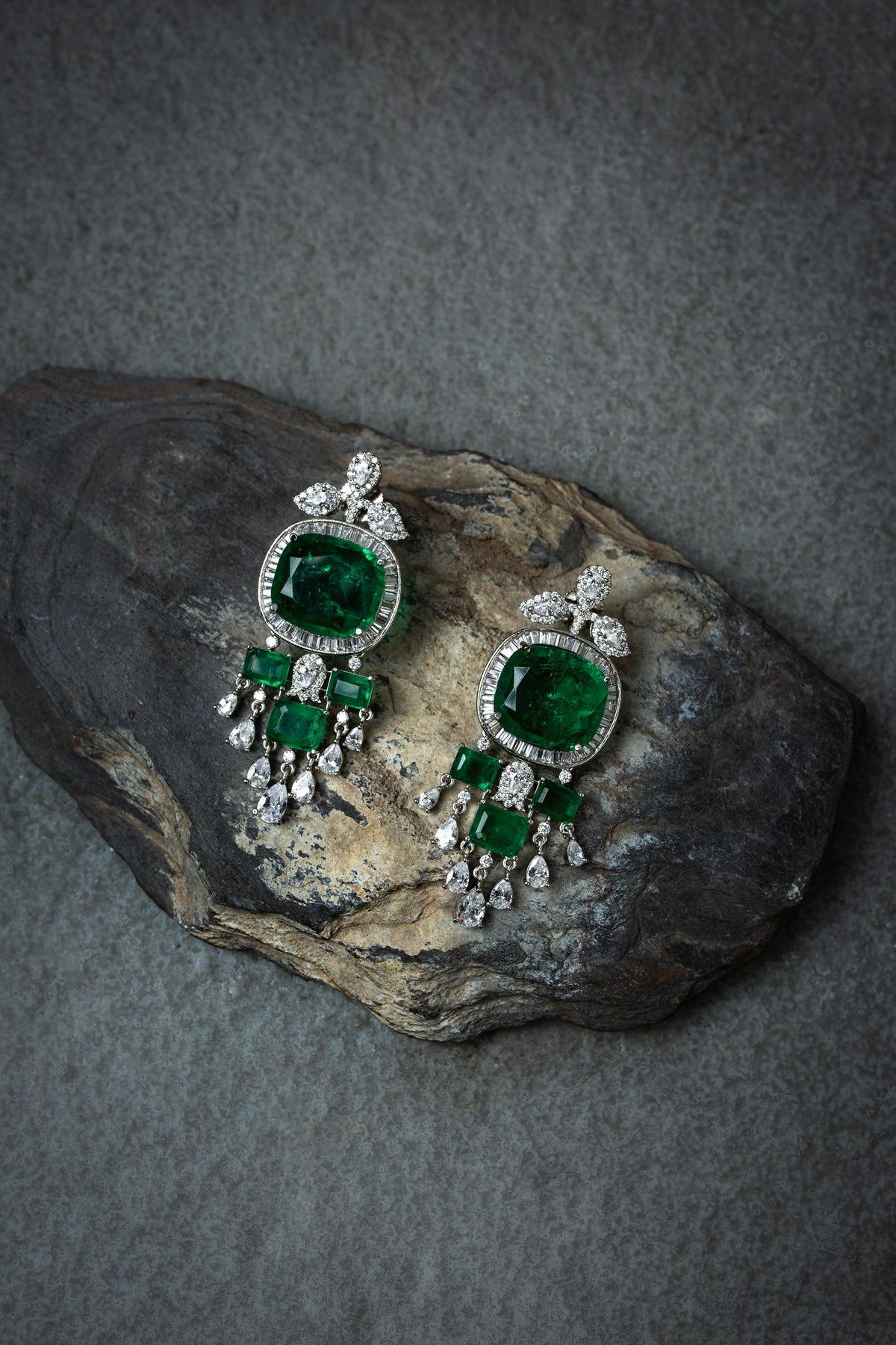 Verdant Green Diamond Necklace