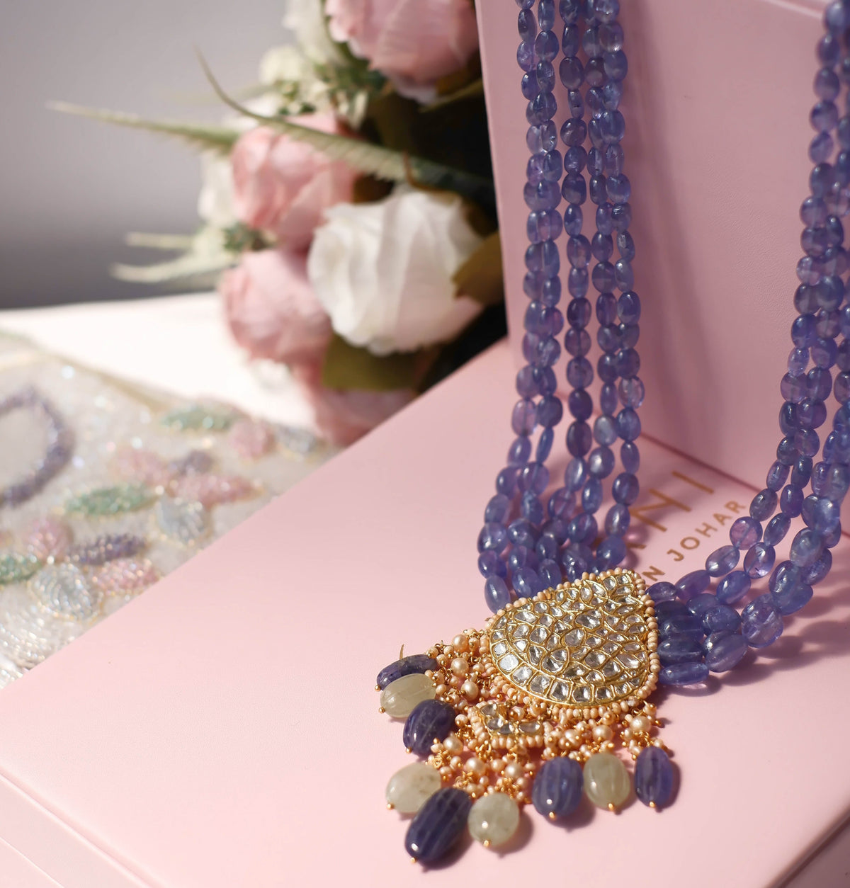 Fanita Polki Bead Pendant